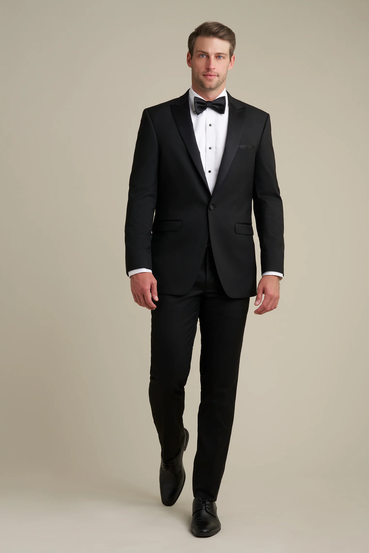 Black Notch Lapel Tuxedo - Image 3