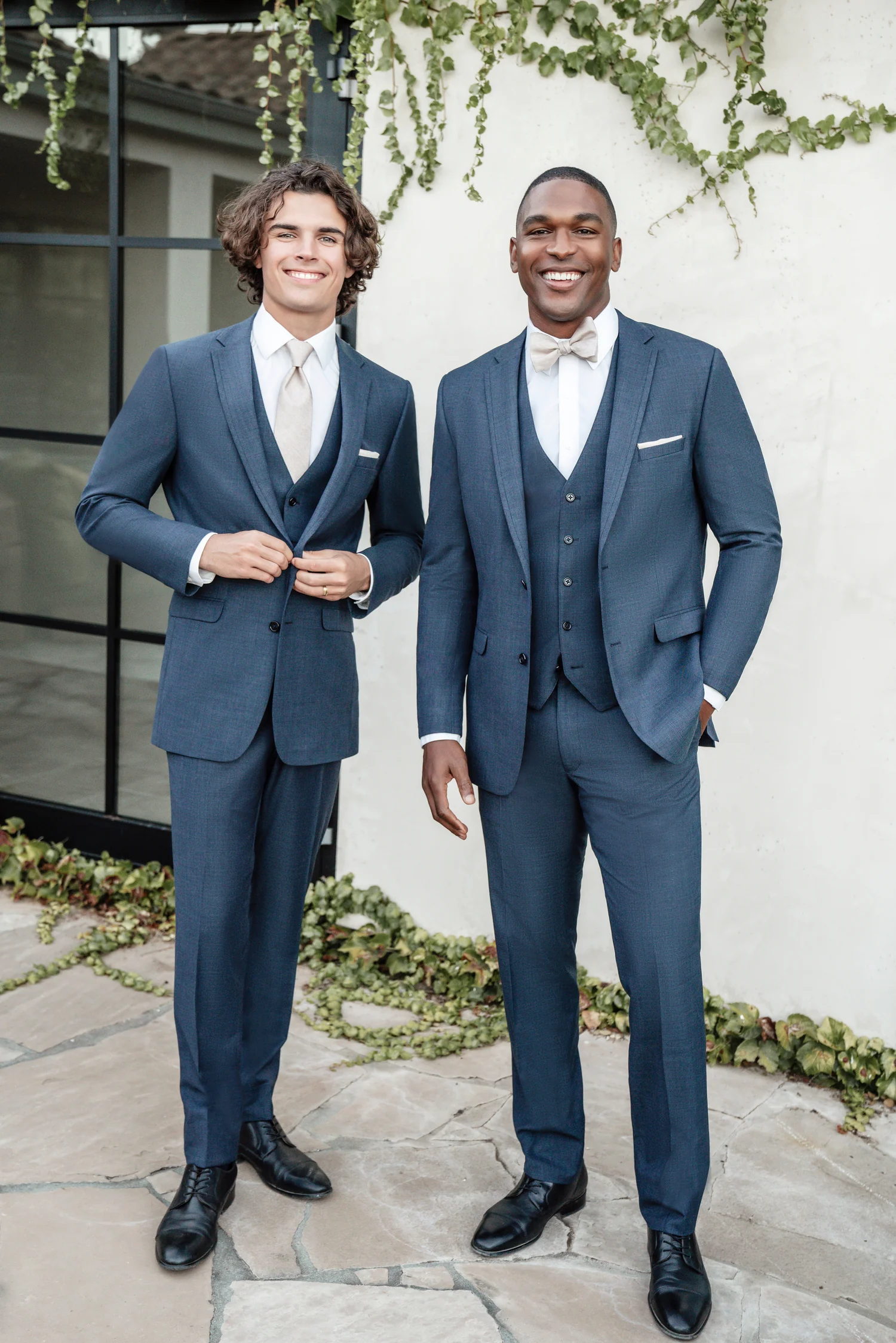 Denim Blue Notch Lapel - Image 6