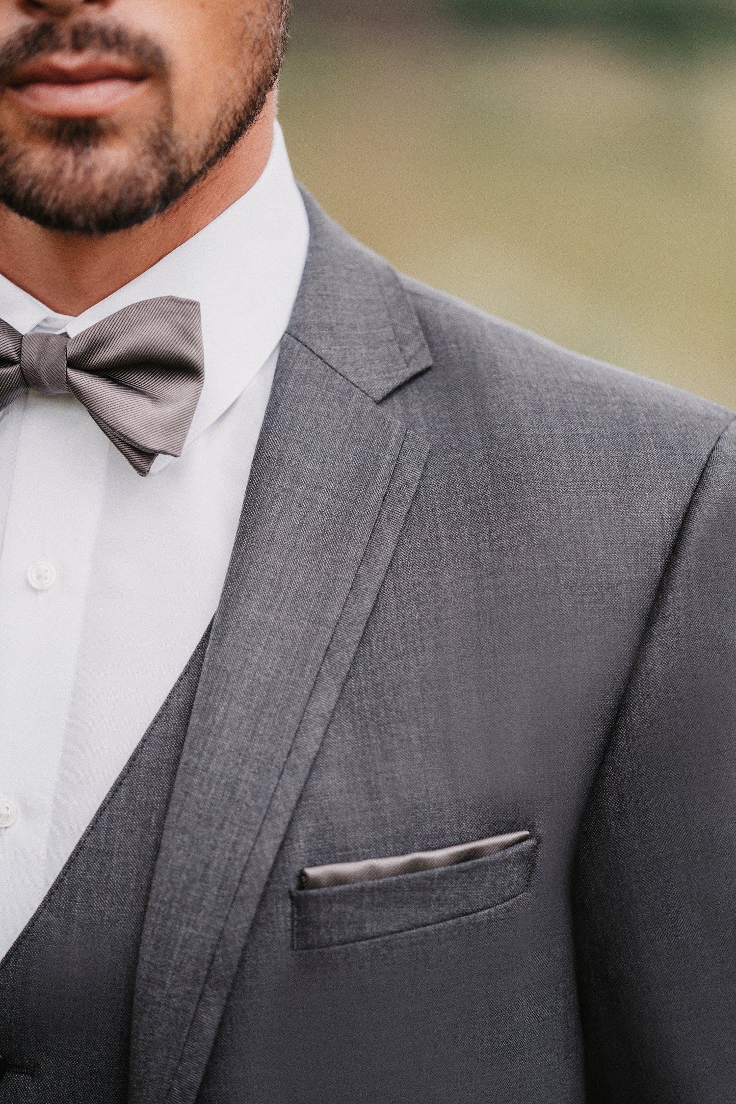 Graphite Gray Notch Lapel - Image 3