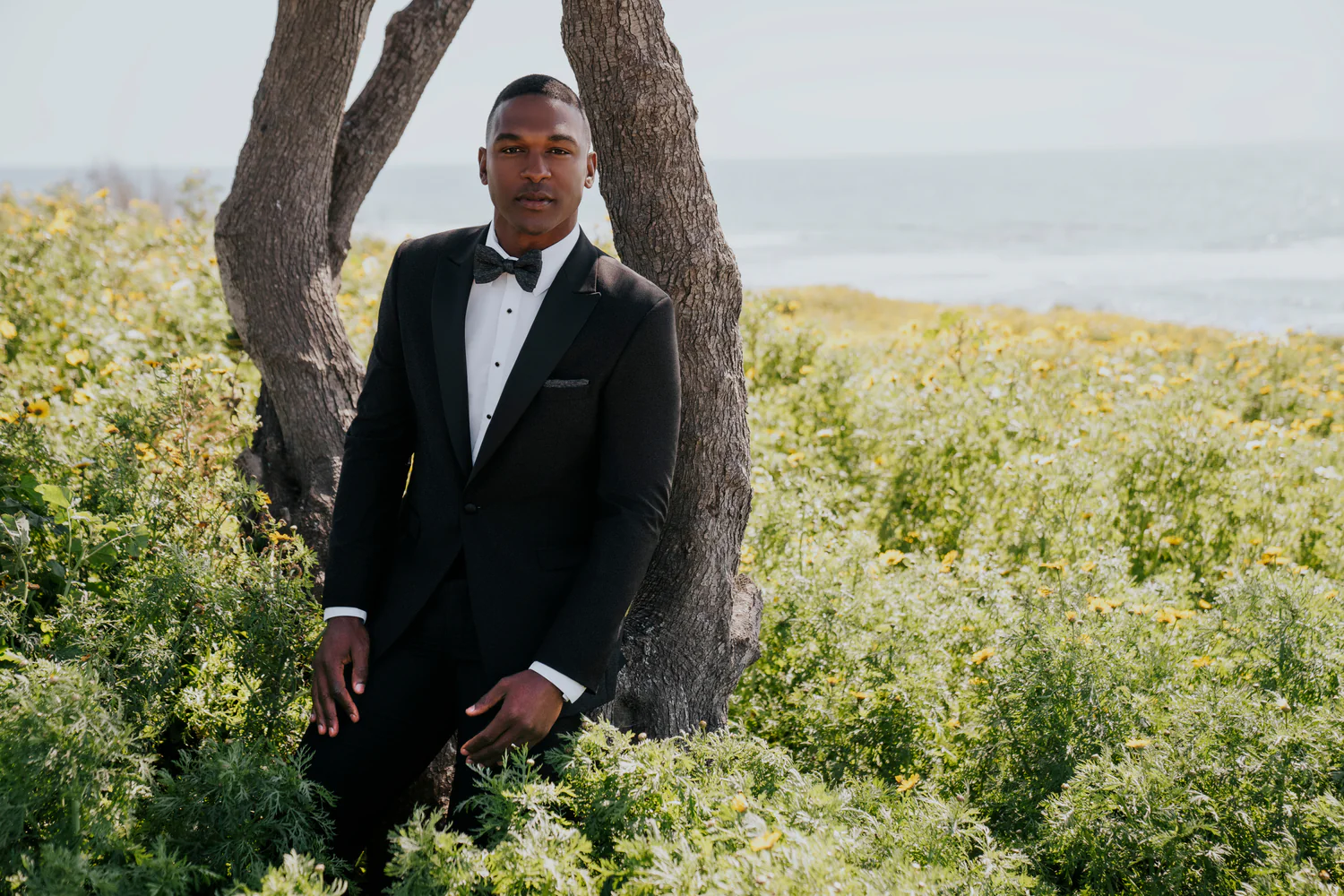 Onyx Black Peak Lapel Tuxedo - Image 11