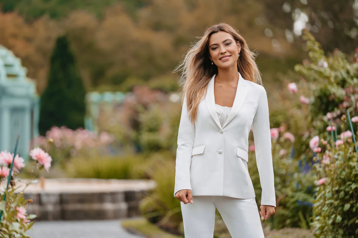 Women's Tuxedo Long Coat - Image 8